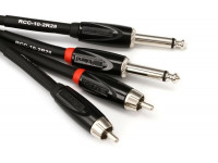 <b>Roland RCC-10-2R28 Cabo Audio Jack Duplo reto mono RCA Duplo 3 metros comprimento Garantia Vitalícia</b> <b>Roland RCC-10-2R28 Cabo Audio Jack Duplo reto mono RCA Duplo 3 metros comprimento Garantia Vitalícia</b>